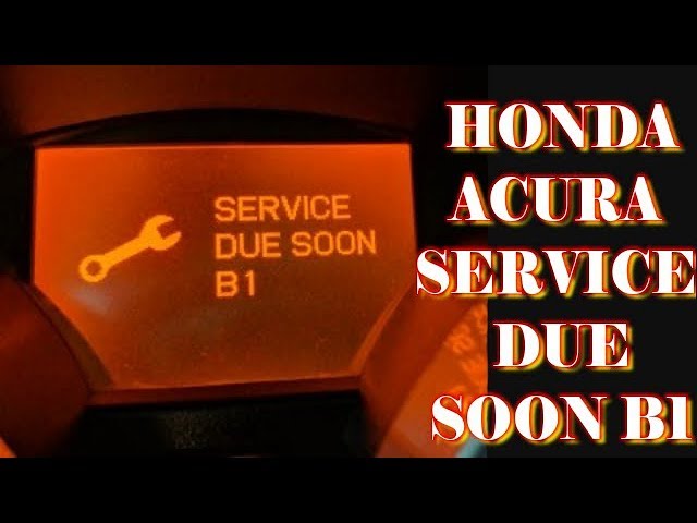 Service Due Soon B1
